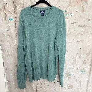 Lands' End Fine-Gauge Cashmere Crewneck Sweater